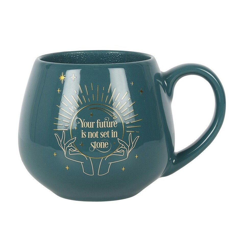 image 1 of Something Different Fortune Teller Heat Changing Mug - Green - One Size