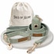 image 1 of Luxury Green Tweed Dog Walking Set - 3 Piece
