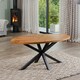 image 5 of Dossena 170cm Oval Wooden Dining Table