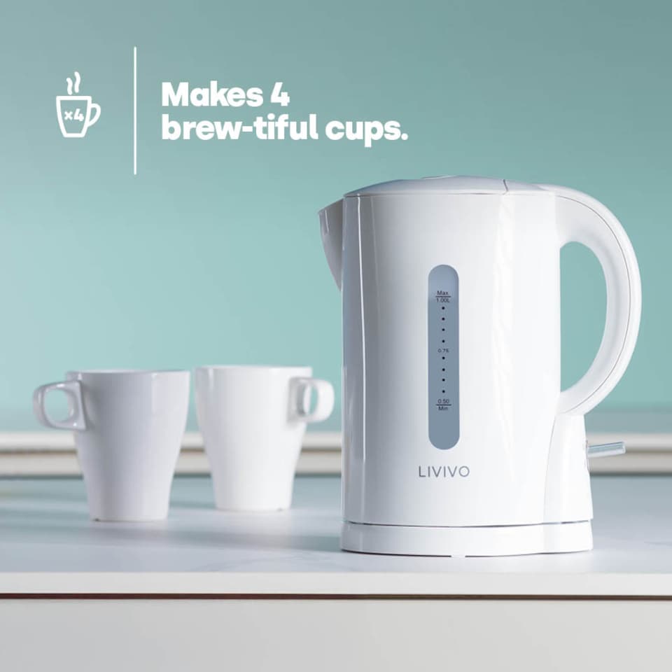 image 1 of 1L Travel Kettle  White