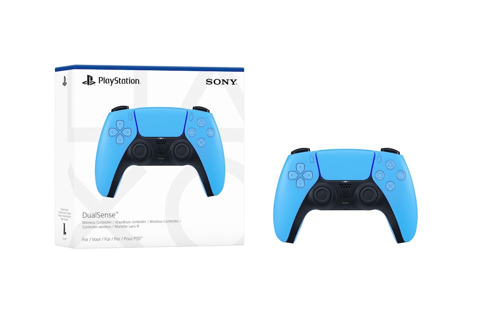 image 1 of Sony DualSense Wireless-Controller - Starlight Blue - PlayStation 5 - 1000040195 - P5AEPJSNY57600 | Blue