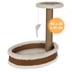 image 4 of 40cm Cat Tree Scratcher Climbing Post Toy Kitten Climbing Tower With Toy Mouse