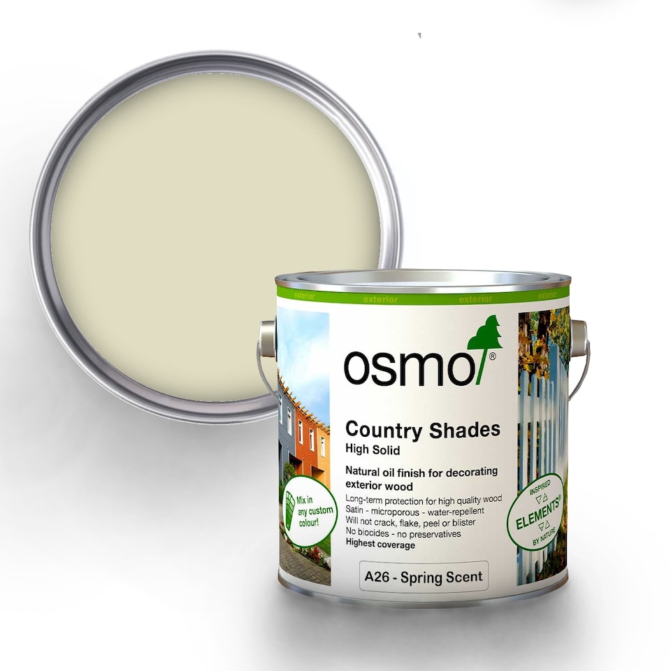 image 1 of Osmo Country Shades Opaque Natural Oil based Wood Finish for Exterior A26 Spring Scent 125ml Tester Pot
