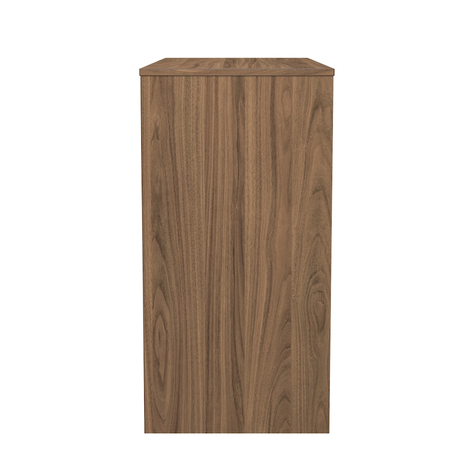 image 1 of Honshu 4 Drawer Vanity in Carini Walnut (Ready Assembled) | Brown | Carini Walnut