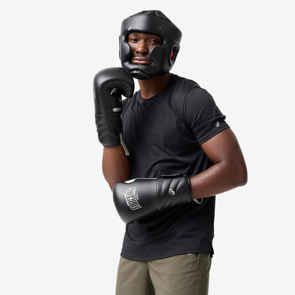 image 1 of Decathlon Adult Boxing Full Face Headguard