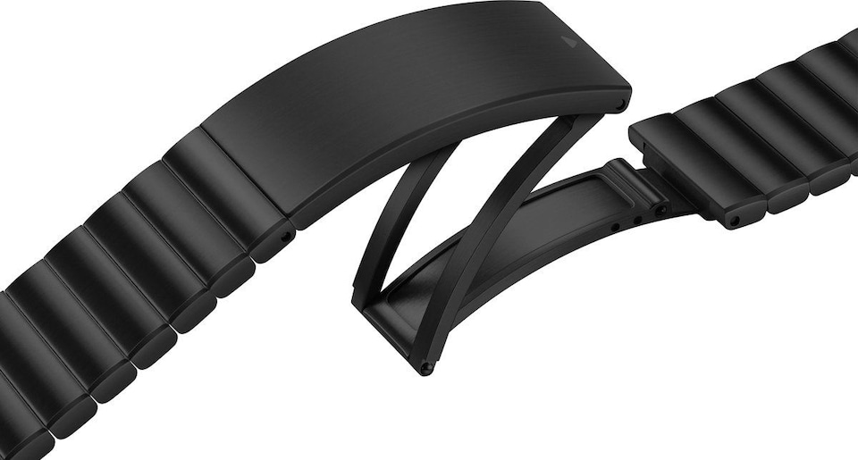 image 1 of Samsung Galaxy Watch 6 Stainless Steel Link Bracelet 47mm Black - GP-TYR960HCABW
