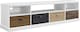 image 2 of Mercer tv console in multicolour with drawers 1773096PCOMUK | White | White | One Size | 164