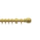 image 1 of 28mm Wooden Light Ash Curtain Pole Set 290cm | Brown | Brown
