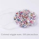 image 5 of Pack of 550 Pieces Assorted Size Self-Adhesive Colorful Googly Wiggle Eyes