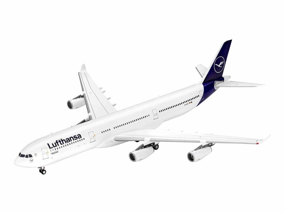image 1 of Revell Airbus A340-300 Lufthansa New Livery (1:144 Scale)