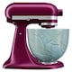 image 2 of KitchenAid Ceramic 4.8L Mixer Bowl Spring Leaves