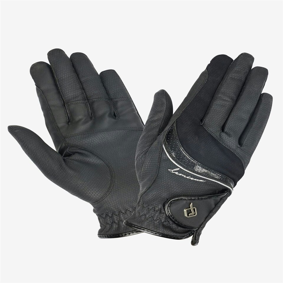 image 1 of LeMieux Competition Gloves Black | X-Large