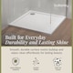 image 2 of Balterley Premium Square Shower Tray | White | White | 1