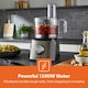 image 3 of GEEPAS 1200W Compact Food Processor | Black