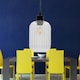 image 4 of First Choice Lighting Batley Clear Ribbed Glass Easy Fit Pendant Shade Clear