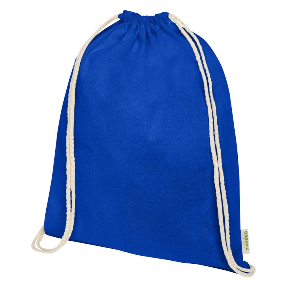 image 1 of Floso Organic 5L Drawstring Bag | Blue | Royal Blue | One Size | 1