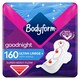 image 1 of Bodyform Ultra Night Sanitary Towels Wings 160 Pack