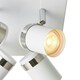 image 2 of Camden 4 Light White Ceiling Spotlight Plate