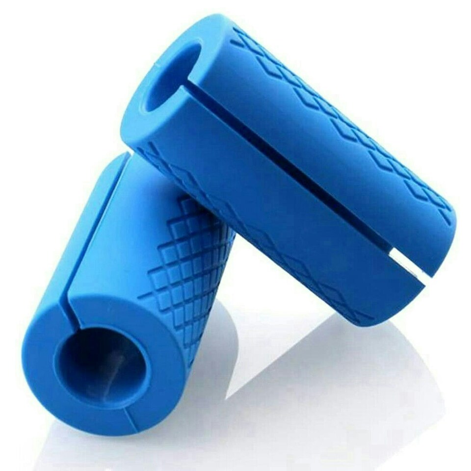 image 1 of Silicone Fat Grip Barbell Dumbbell Grips
