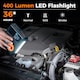 image 9 of COSTWAY Jump Starter w/ Air Compressor 12V Battery Starter