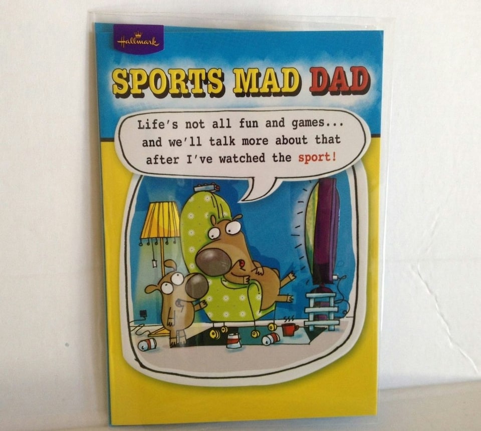 image 1 of Hallmark Father's Day Card 'Sports Mad Dad'