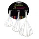 image 2 of Set of 3 Balloon Whisk - Baking Cooking Mixing Assorted Sizes