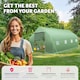 image 4 of Greenhouse - polytunnel with 8 windows, 600 x 300 x 205 cm