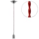 image 1 of BHS Red Twisted Cable Kit, Polished Nickel