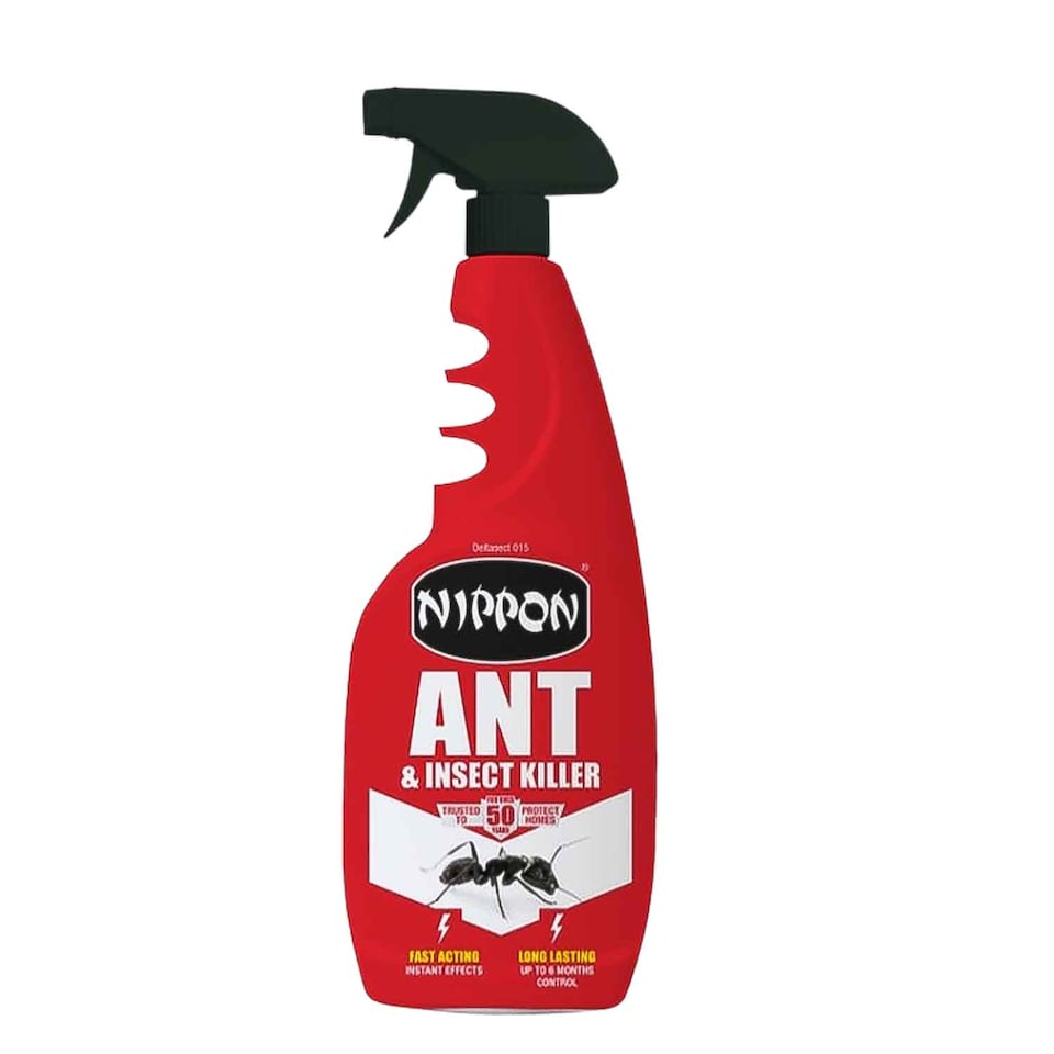 image 1 of Nippon Ant & Crawling Insect Spray 750ml Indoor Outdoor Surface Treatment Fast Acting Ready to Use Pest Control Solution