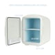image 4 of MONCOOK Mini Fridge For Bedrooms - Small, Portable & Quiet Mini Fridges For Skincare, Medicine, Food & Drinks - Cooling & Warming Function - 14L - White Mono