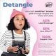 image 4 of WetBrush Mini Detangler, Geo Collection, Peach, All Hair
