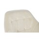 image 2 of Armchair DKD Home Decor Cream Golden Metal 74 x 74 x 90 cm Cream