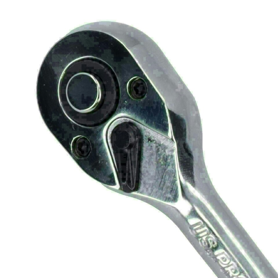 image 1 of 1/4" 3/8" 1/2" Drive Ratchets 72 Teeth Quick Release Socket Drivers 3pc Set