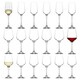 image 1 of LAV 18pc Lal Stemware Set - Clear Clear