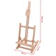 image 2 of Beech Wood Antique Adjustable Painting Stand Display Tripod Easel 20 x 24 x 56cm