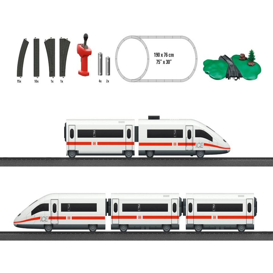 image 1 of myWorld MyWorld German ICE3 Express Train Starter Set
