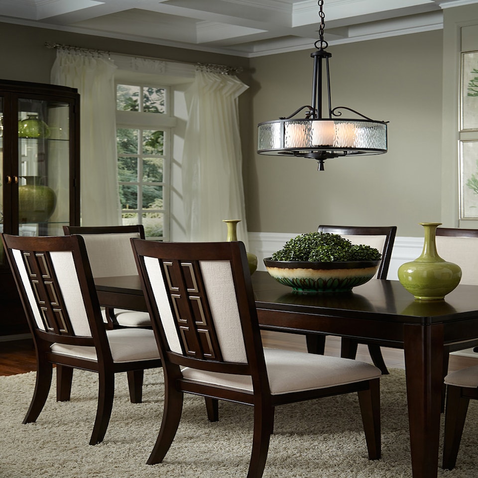 image 1 of Adonis 3 Light Ceiling Pendant Dark Cherry, E27