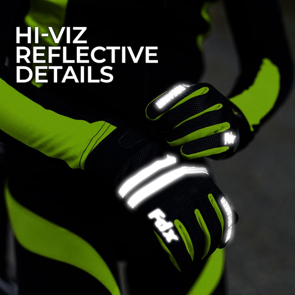 image 1 of Dryrest Full Finger Winter Cycling Gloves Thermal Windproof Padded Glove
