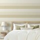 image 3 of World of Wallpaper Stripe Textured Wallpaper - Beige/Cream/Natural - 10m x 53cm Cream