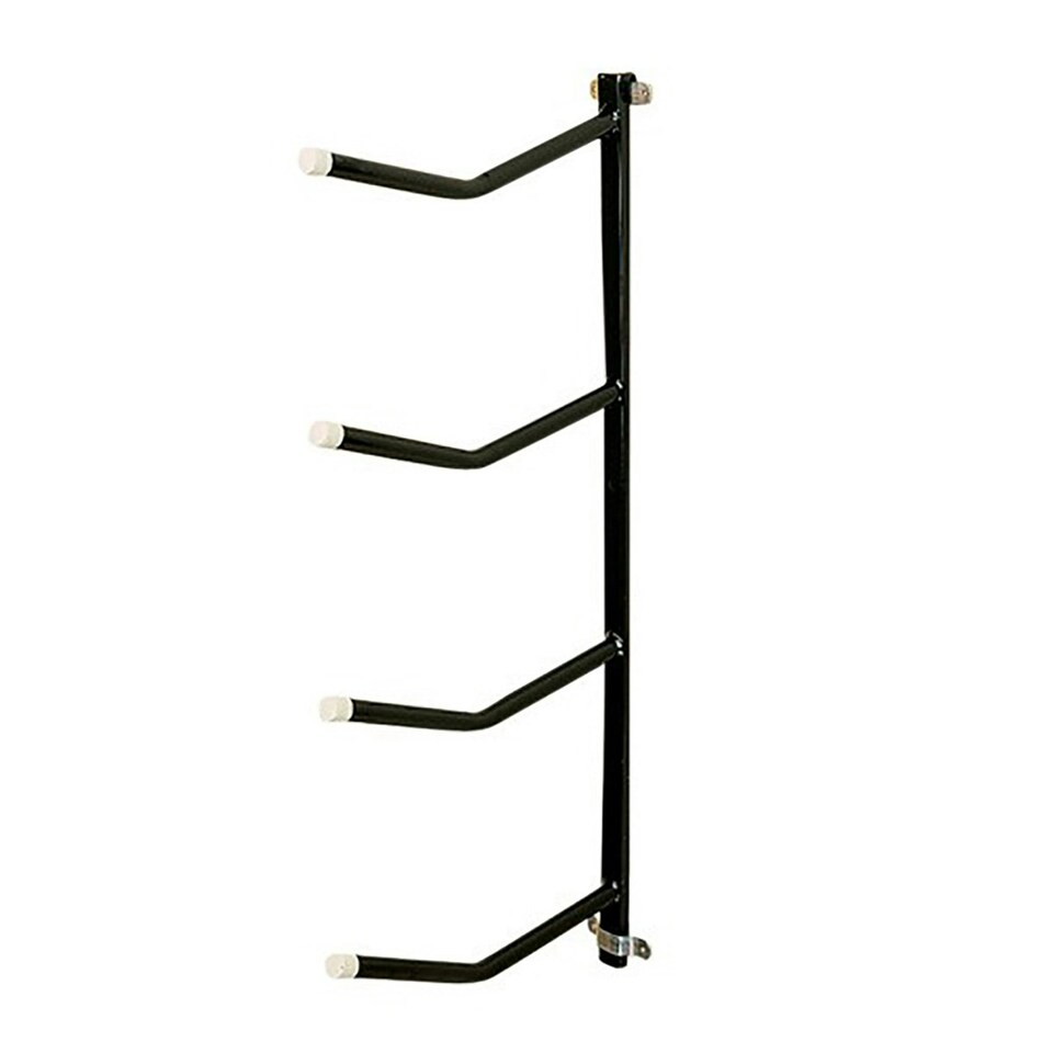 image 1 of Stubbs Saddle Rack Quadruple Arm Clip-On S334 - Black - One Size