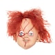 image 1 of Chucky Unisex Adult Latex Mask - Brown - One Size | Multi | One Size