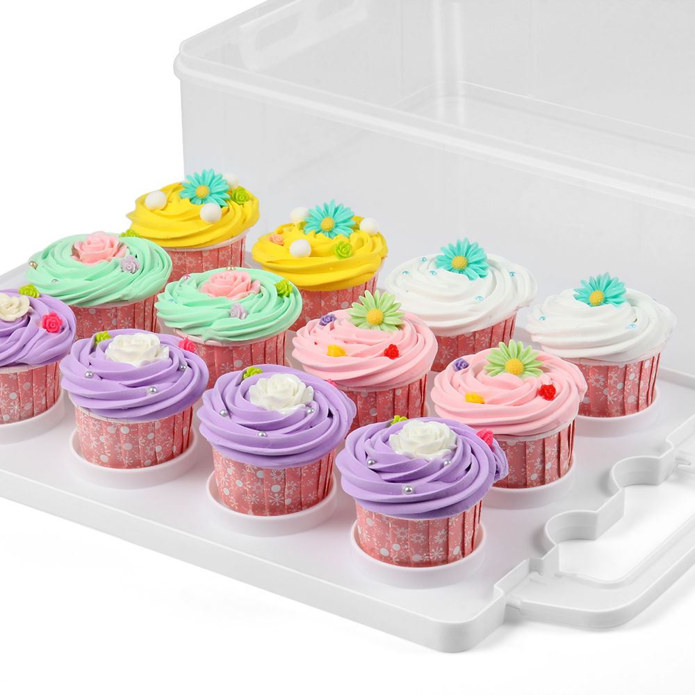 Pack X3 Porta Torta Porta Cupcakes Torre Porta Cupcake | Cuotas sin interés