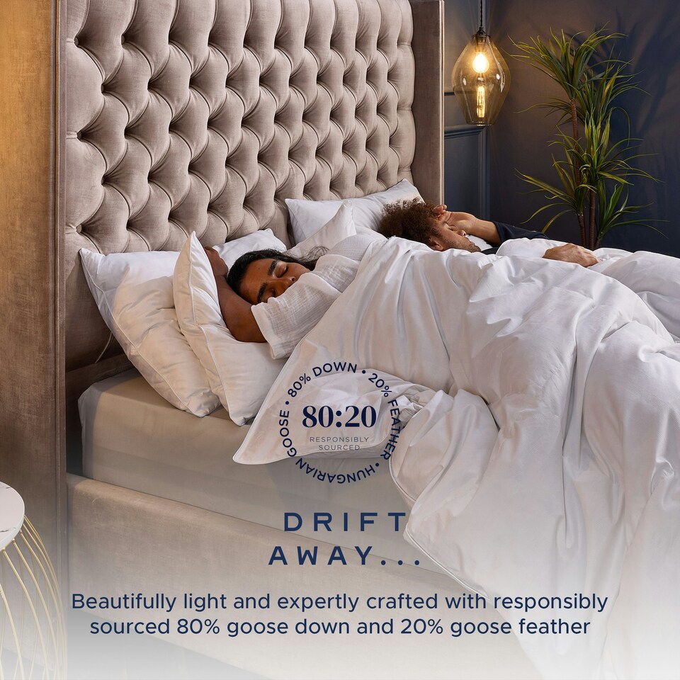 image 1 of Snuggledown Hungarian Goose Down Duvet, 10.5 Tog, Super King
