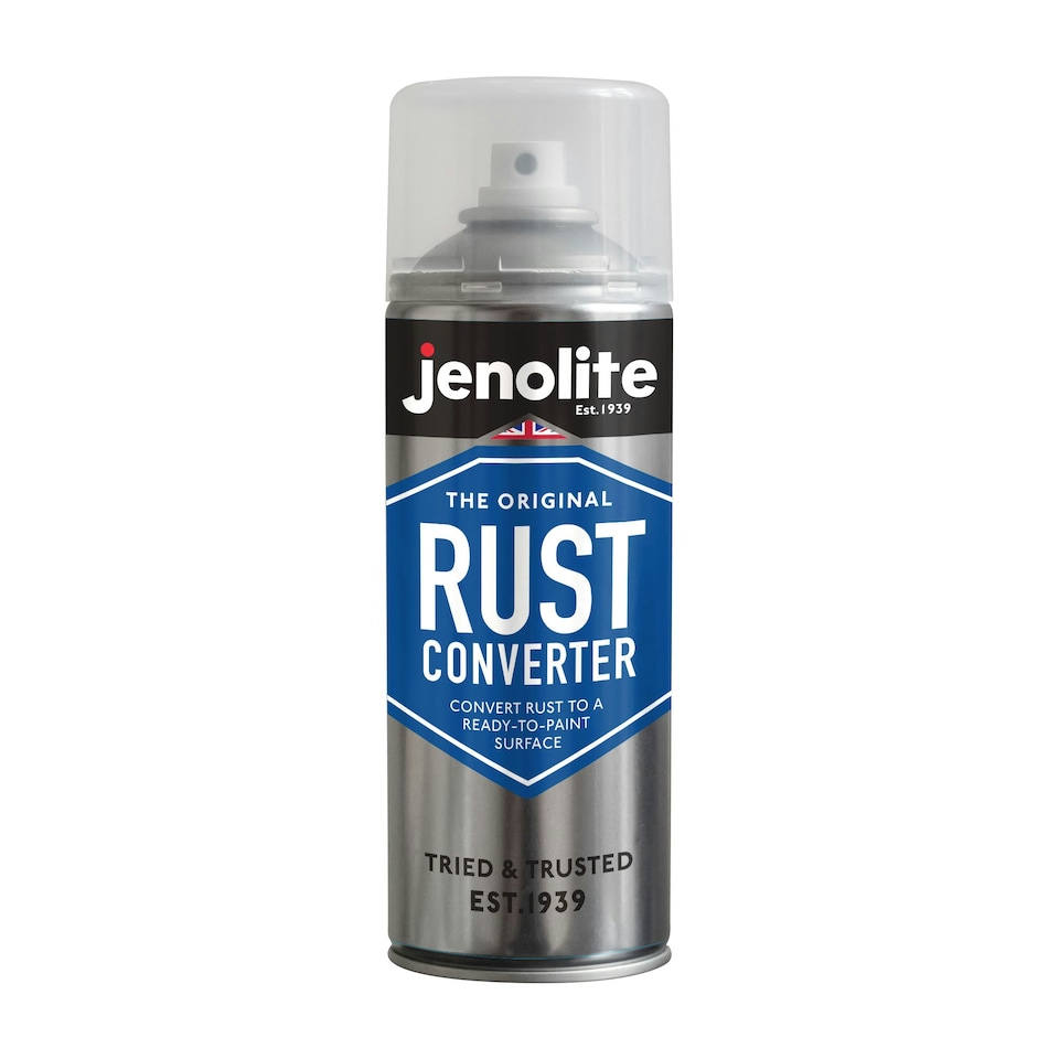image 1 of Jenolite Ready to Paint Rust Converter Spray - 400ml - 2-Pack