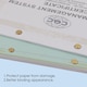 image 3 of Pack of 100 Paper Fasteners 19mm - Butterfly Clips