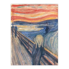 The Scream Iconic Painting Munch Vintage Huge Wall Art Poster Print 24X32"