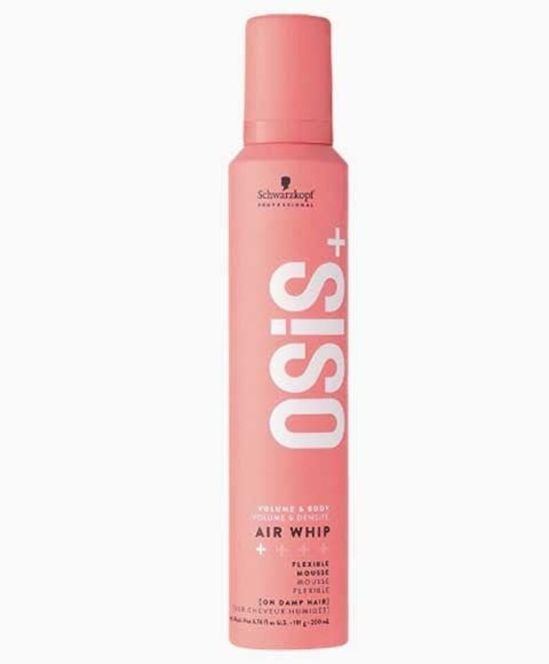 image 1 of Schwarzkopf Osis Plus Volume And Body Air Whip Flexible Mousse 200ml