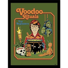 Steven Rhodes (Voodoo Rituals) Framed 30x40cm Print