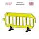 image 1 of Slot Car Trackside Scenery Yellow Road Barriers x 8 1:32 Scale WASP