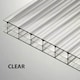 image 3 of Polycarbonate Roof Car Port 2 Post - Wood - L300 x W434 cm - Light Green Green